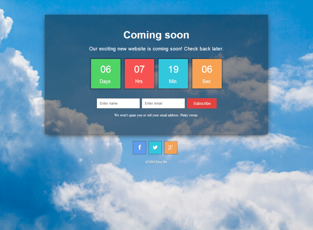 Плагин coming soon. Content coming soon. New website is coming. We check it.